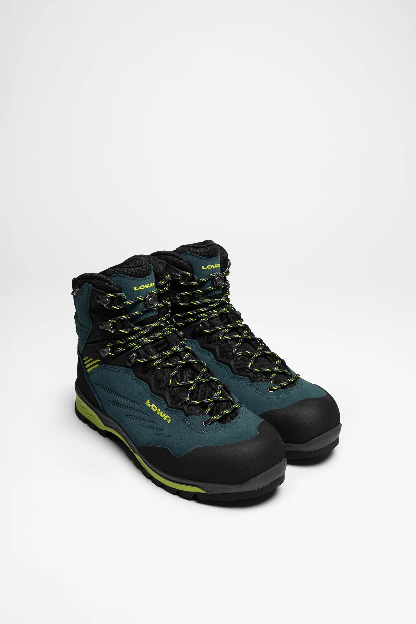 Cadin II GTX Mid Herren (Stahlblau/Limone)