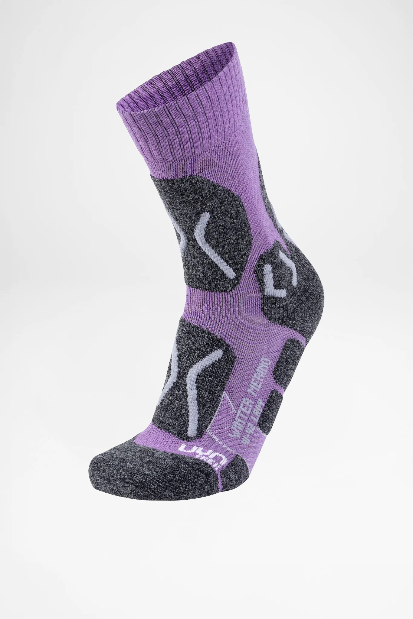 Trekking Winter Merino Damen (Violet/PearlGrey)